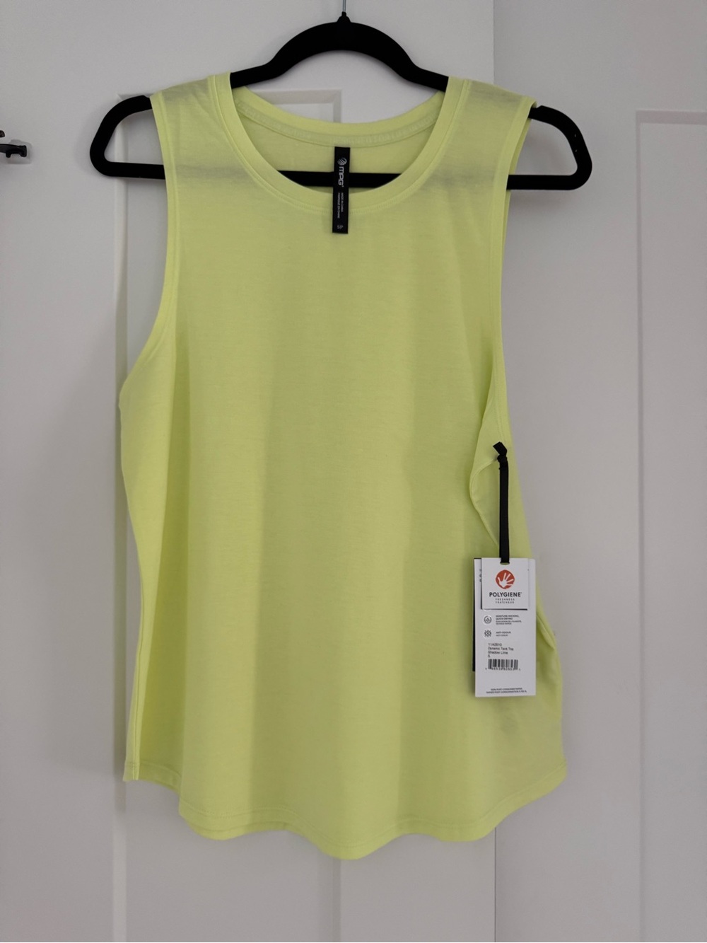MPG Dynamic Tank Top – Shadow Lime – Size S
